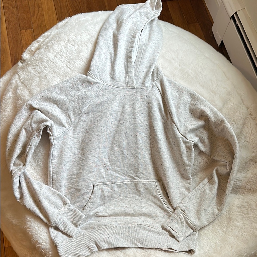 Gray Hooded Sweatshirt